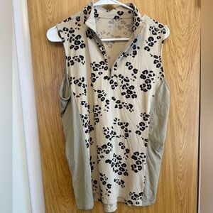 Dover Coolblast 1/4 Zip Sleeveless Sunshirt